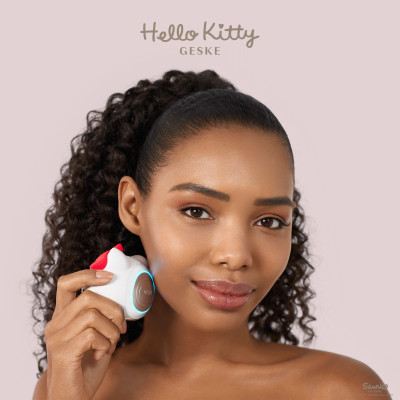 Ультразвукова маска тепло та холод GESKE Sonic Warm&Cool Mask у формі голови кота by Hello Kitty