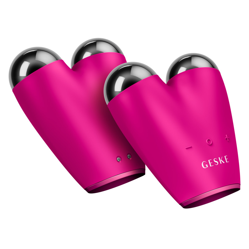 Мікрострумовий підтягувач обличчя GESKE MicroCurrent Face-Lifter magenta