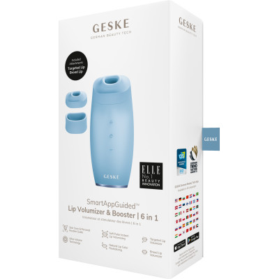 Пристрій для збільшення об'єму губ GESKE Lip Volumizer&Booster 6 в 1 aquamarine