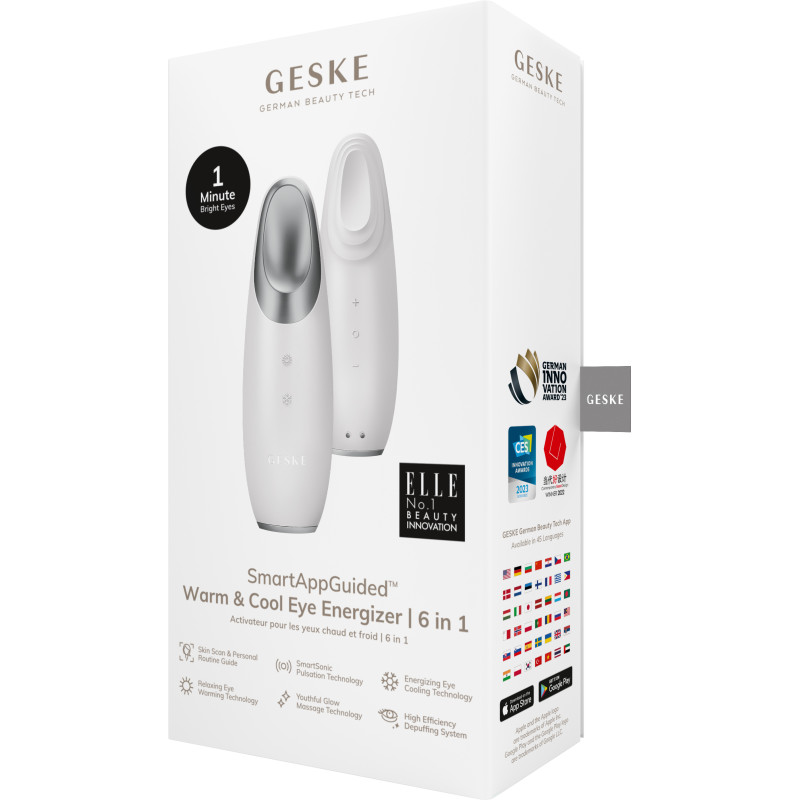 Енерджайзер для очей GESKE Warm&Cool Eye Energizer white