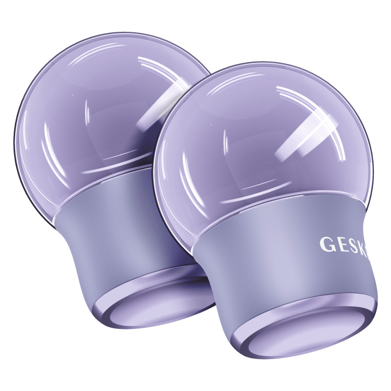 Масажер для обличчя і тіла GESKE Cool&Warm Face and Body Massager purple