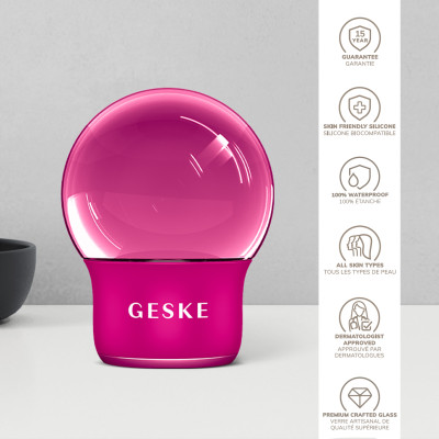 Масажер для обличчя і тіла GESKE Cool&Warm Face and Body Massager 7 в 1 magenta