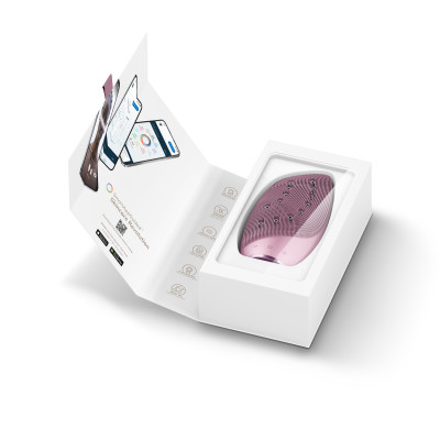 Очищувальна щітка для обличчя GESKE Sonic Thermo Facial Brush&Face-Lifter pink