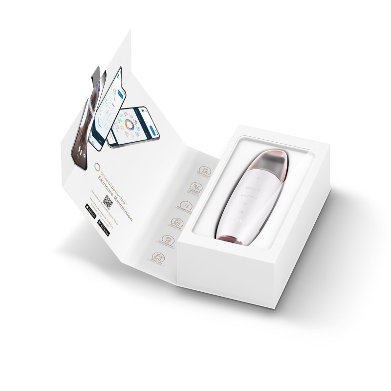 Мікрострумовий скрабер для шкіри та усунення чорних точок GESKE MicroCurrent Skin Scrubber&Blackhead Remover 9 в 1 starlight