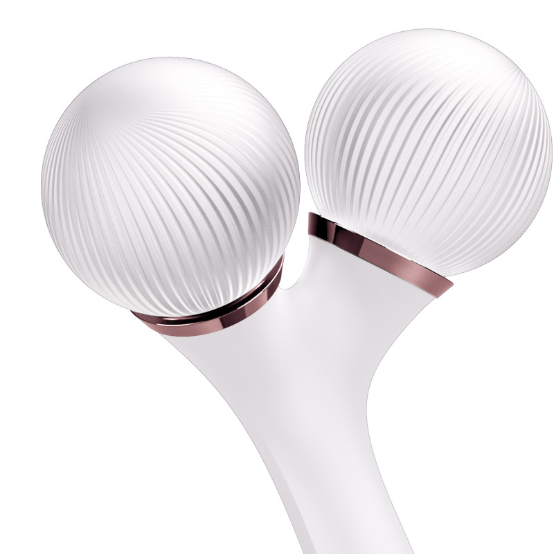 Електронний ультразвуковий ролик для обличчя та тіла GESKE Sonic Facial&Body Roller starlight