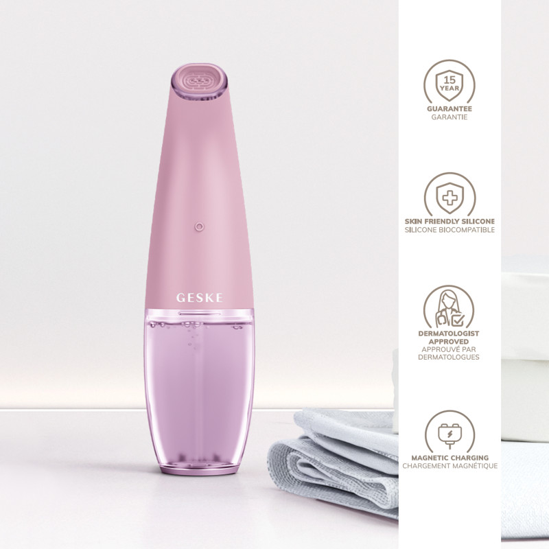 Очищуючий засіб для обличчя GESKE Aqua-Stream Face Cleanser pink