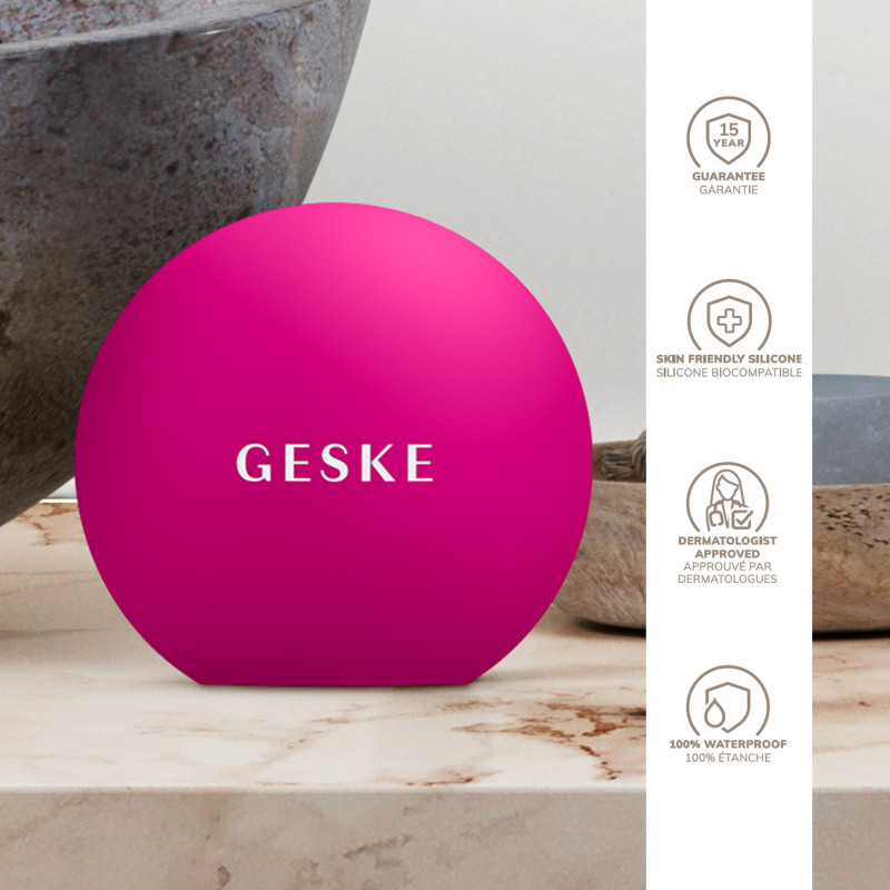 Пристрій для збільшення обʼєму губ GESKE Lip Volumizer&Booster 4 в 1 Small magenta