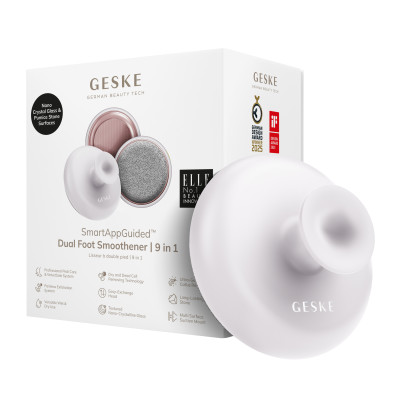 Набір для догляду за стопами з ручкою GESKE Dual Foot Smoothener 9 в 1 starlight Набір для догляду за стопами з ручкою GESKE Dual Foot Smoothener 9 в 1 starlight