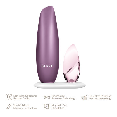 Безконтактна магнітна пілінг-маска GESKE Touchless Magnetic Peeling Mask pink
