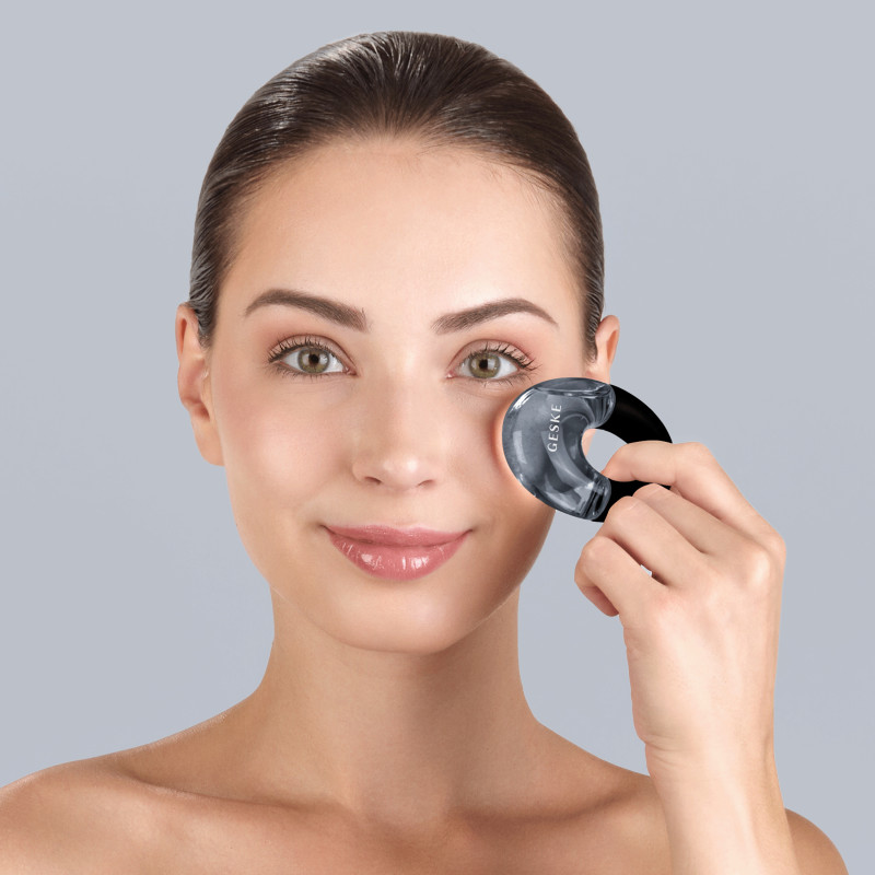 Масажер для очей GESKE Cool&Warm Eye Massager 7 в 1 black