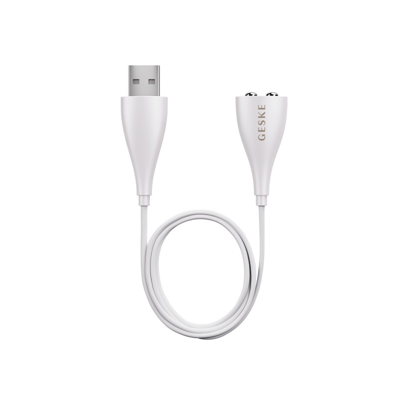 Магнітний USB кабель GESKE Magnetic white