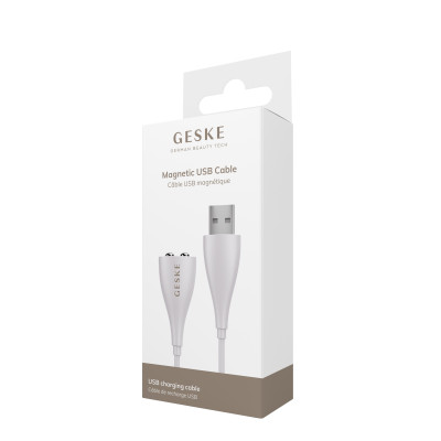 Магнітний USB кабель GESKE Magnetic white