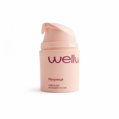 Їстівний лубрикант WellWet – Полуниця 30 мл