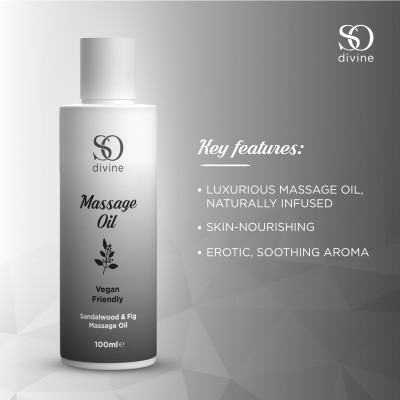 Олія для чуттєвого масажу So Divine Sandalwood & Fig