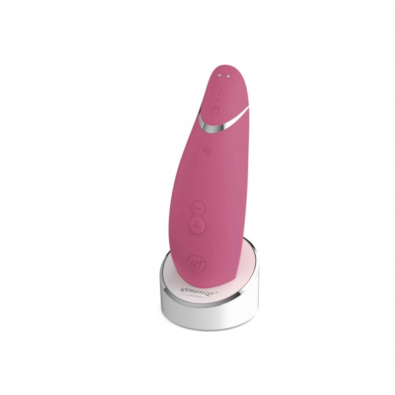 Безконтактний стимулятор клітора Womanizer Premium (малиновий)