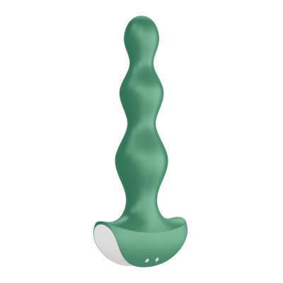 Анальный стимулятор шарики Lolli-Plug 2 цвет: зеленый Satisfyer