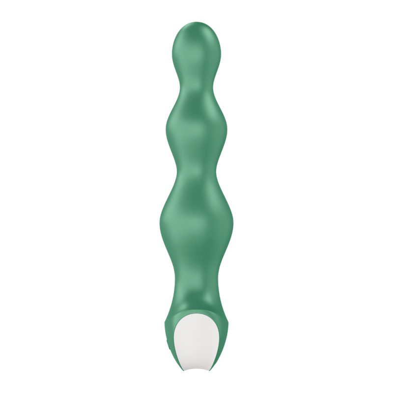 Анальный стимулятор шарики Lolli-Plug 2 цвет: зеленый Satisfyer