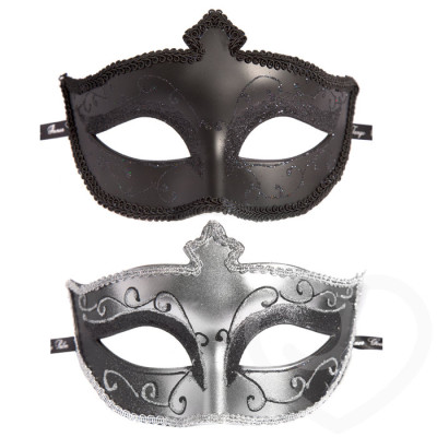 Карнавальные маски  ТАЙНЫ МАСКИ набор из 2х масок Fifty Shades of Grey 