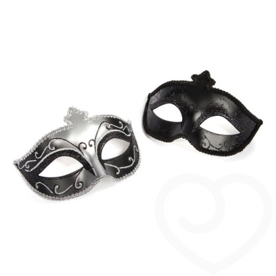 Карнавальные маски ТАЙНЫ МАСКИ набор из 2х масок Fifty Shades of Grey