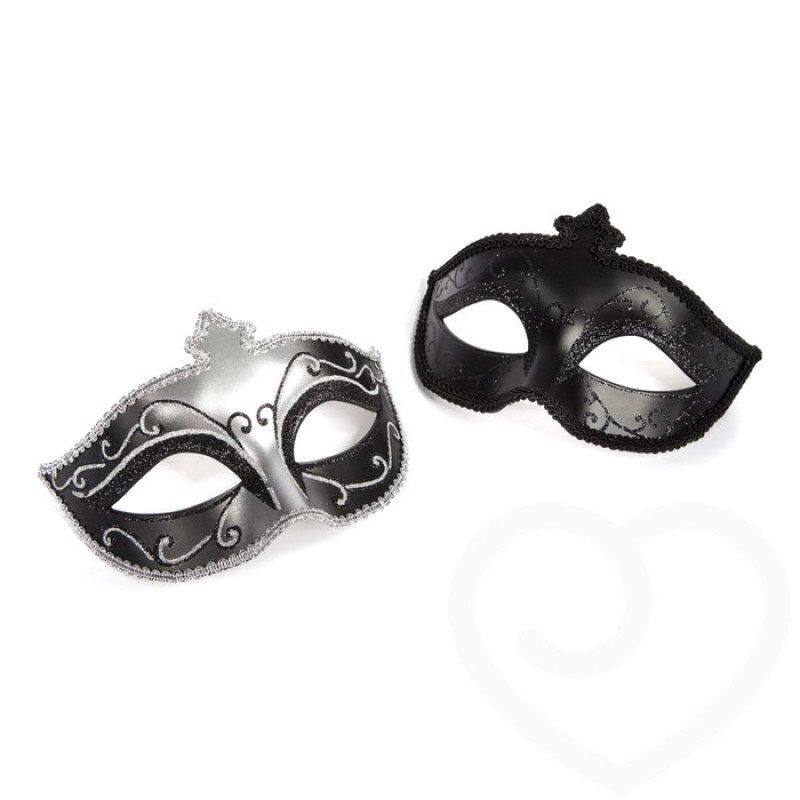 Карнавальные маски ТАЙНЫ МАСКИ набор из 2х масок Fifty Shades of Grey