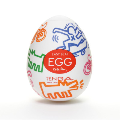 Мастурбатор яйце Tenga Egg Keith Haring Street