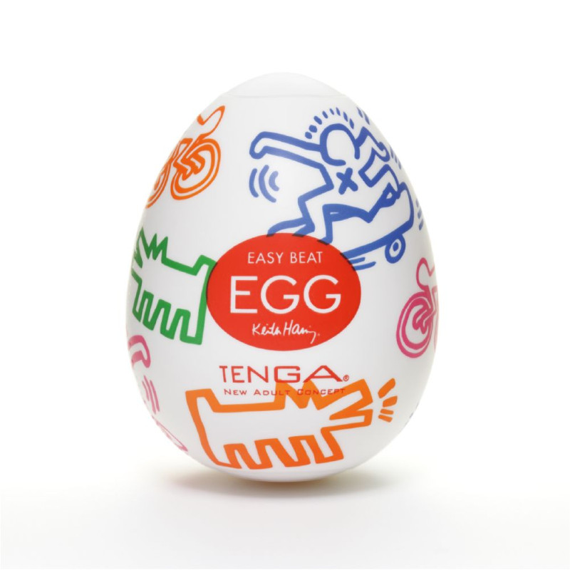 Мастурбатор яйце Tenga Egg Keith Haring Street
