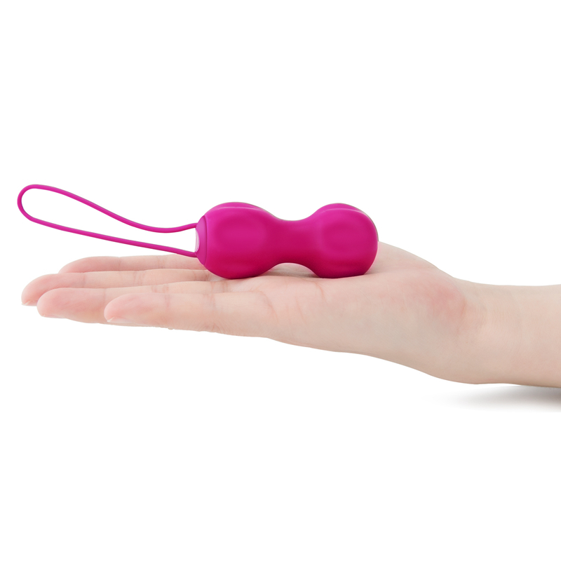 Вагінальні кульки Nomi Tang IntiMate Plus, вага: 83гр і 139гр, колір: рожевий