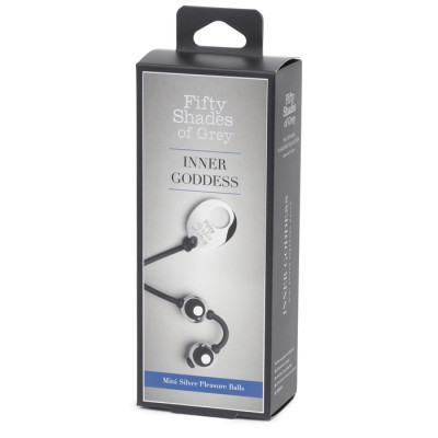 Металеві вагінальні кульки Fifty Shades of Grey Колекція: Inner Goddess 2019 Розмір: міні, 85 гр, UK