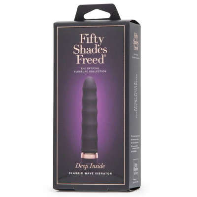 Класичний хвилястий вібратор Fifty Shades Freed Глибоко усередині
