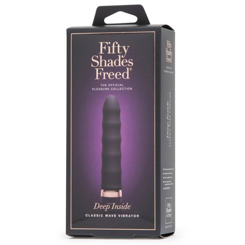 Класичний хвилястий вібратор Fifty Shades Freed Глибоко усередині