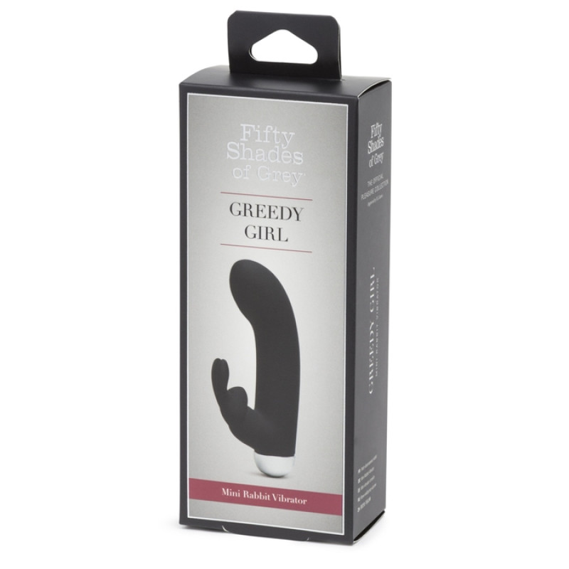 Міні вібратор-кролик для клітора та точки G Fifty Shades of Grey (Колекція: Greedy Girl 2019), UK
